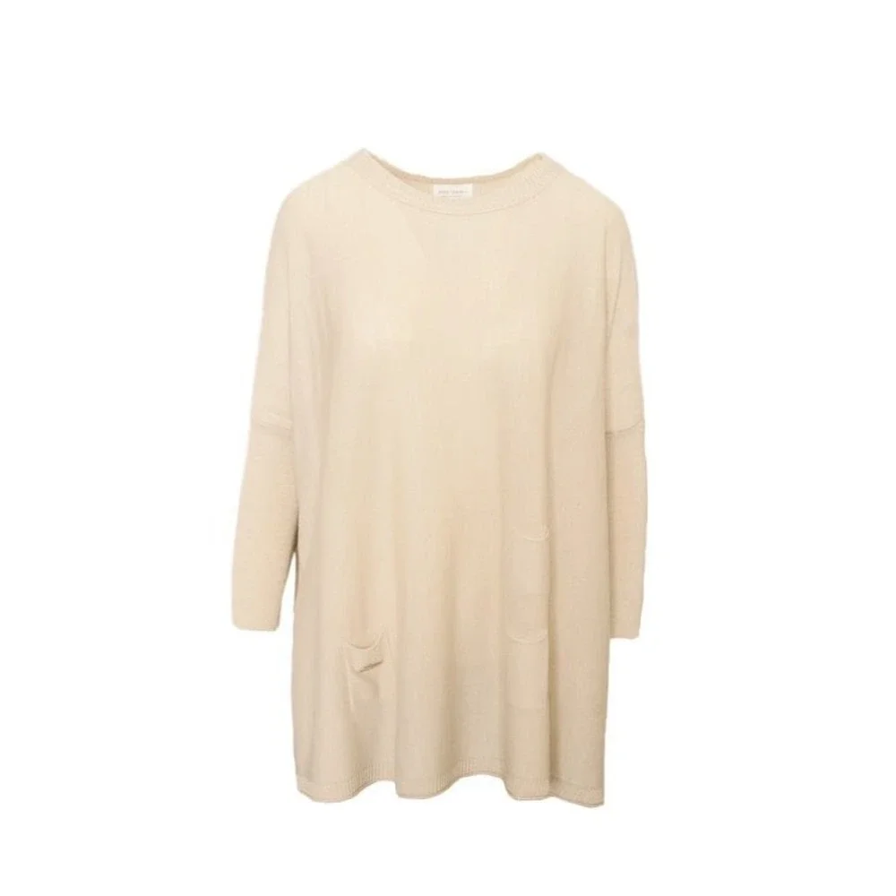 Mersea Catalina Crew Neck Traveler Sweater‎ in Sand Size 0S
